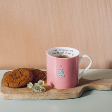 Pink 'Loved' Mug